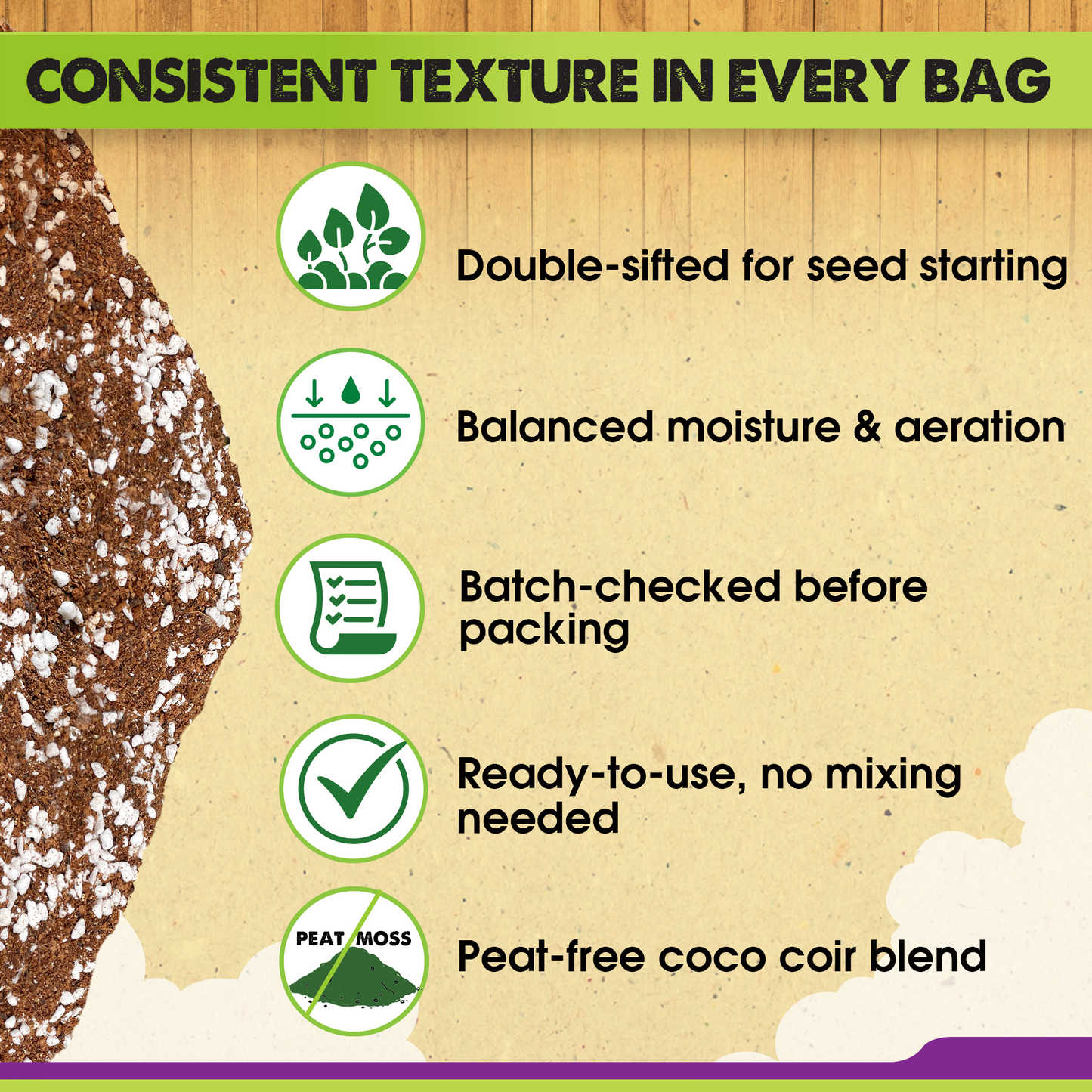 DUSPRO Recycle 8QT Seed Starting Mix for Garden, Plants & Vegetables, Seed Starter Mix, Germination Soil for Indoor or Outdoor Use